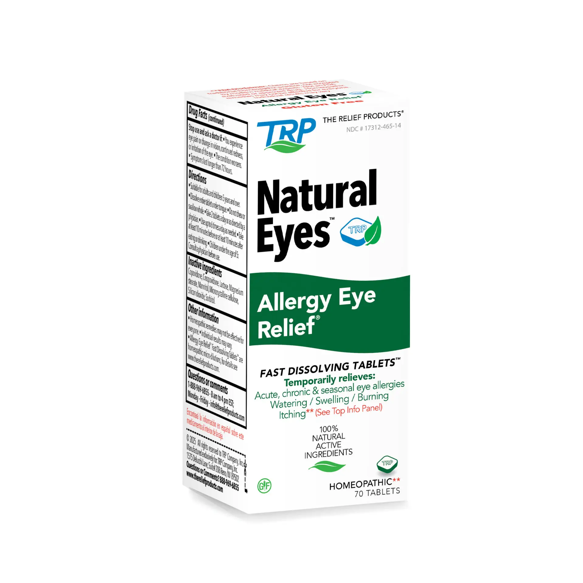 Allergy Eyes Relief 70ct