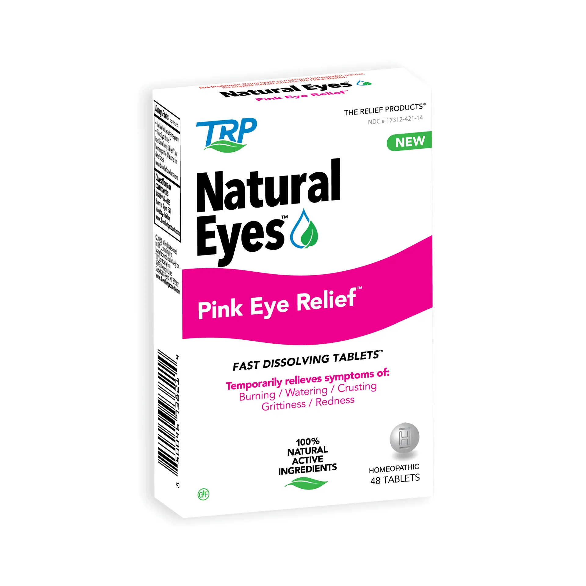 Pink Eye Relief™ Fast Dissolving Tablets™ 48ct